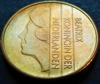 Moneda 5 GULDEN / GULDENI - OLANDA, anul 1988 * cod 4728 = excelenta foto