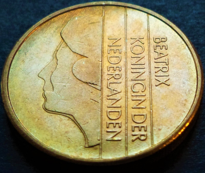 Moneda 5 GULDEN / GULDENI - OLANDA, anul 1988 * cod 4728 = excelenta