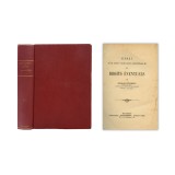 Nicolae Titulescu, Essai sur une th&eacute;orie g&eacute;n&eacute;rale des Droits &Eacute;ventuels, cu dedicație olografă