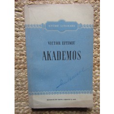 VICTOR EFTIMIU - AKADEMOS