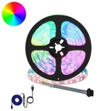 Cumpara ieftin Banda LED 2 buc. Negru si transparent Cupru si Plastic