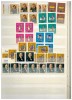 Berlin 1969-1990 - Colecție aprox. 2500 timbre neuzate in clasor, cu dubluri