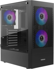 Carcasa PC GAMDIAS, 3 Ventilatoare RGB 120mm Incluse, Middle Tower, ATX - CN