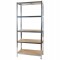 Raft depozitare, metalic, 5 polite, 175 kg, 90x40x180 cm, Malatec
