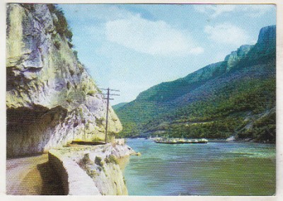 bnk cp Dunarea la Cazane - Vedere - circulata foto