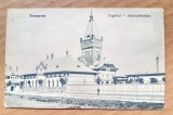 F705- Timisoara veche anii 1900- ABATORUL circulata Viena 1907- Carte postala,