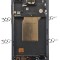 Display Samsung SM-A556 A55 (5G) BLACK / NAVY ( Service Pack )