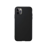Husa TPU OEM Pure Silicone MP pentru Apple iPhone 11 Pro Max, Neagra