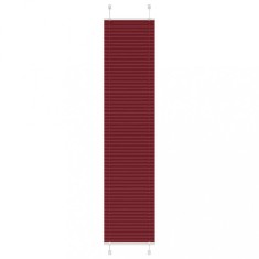vidaXL Jaluzea plisată Bordeaux Roșu 45x200 cm Lățime țesătură 44,4 cm 4015251
