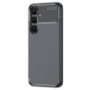 Husa Auto Focus Carbon ALC Mobile, Pentru Samsung Galaxy S24 FE, - Negru