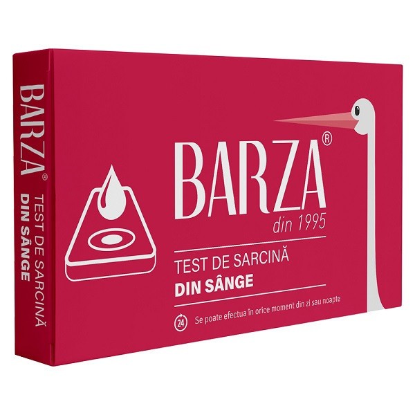 Barza test de sarcina din sange