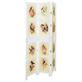 vidaXL Panou Romdivider Alb 212 x 165 cm MDF 42022115