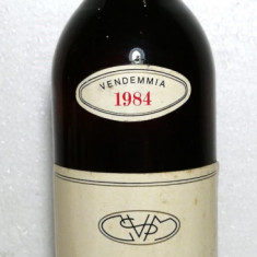 B 85 -vin ROSè THAORA, ROSATO SECCO DA TAVOLA, recoltare 1984. CL 75, GR 12