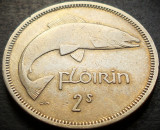 Cumpara ieftin Moneda 2 SCHILLINGS / 1 FLORIN - IRLANDA, anul 1966 * cod 3359, Europa