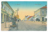 1052 - TURNU-SEVERIN, street stores, Romania - old postcard - used - 1917, Circulata, Printata