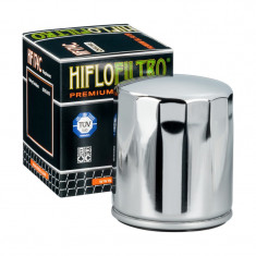 Filtru Ulei HF174 Cromat Hiflofiltro Harley 63793-01K Cod Produs: MX_NEW HF174C