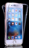 Cumpara ieftin Husa iPhone 7 Plus 8 Plus 360 Grade Silicon Fata Spate Transparenta, Oem