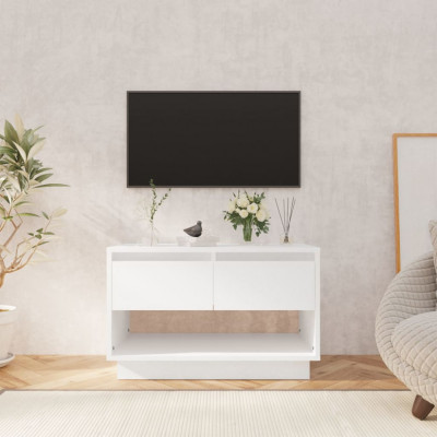 Comoda TV, alb, 70x41x44 cm, PAL GartenMobel Dekor foto