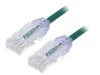 Patch cord PANDUIT TX6-28&trade;, U/UTP 6 litat Cu LSZH verde 2m 28AWG