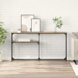 vidaXL MasaConsole Stejar Artizanal 145 x 22,5 x 75 cm Lemn compozit 882215