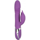 Cumpara ieftin California Exotic Enchanted Kisser vibrator cu stimularea clitorisului Purple 23,5 cm