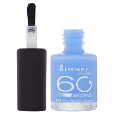 Lac de unghii, Rimmel London, 60 Seconds Super Shine, 503 Mind the gap, Victoria, 8 ml foto