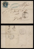 France 1869 Postal History Rare Cover Orange to Cette - Railroad cancel D.181