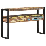 VidaXL Masă de consolă cu sertar 120 x 33 x 75 cm Lemn masiv reciclat