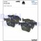 DELPHI LP2490 set placute frana,frana disc