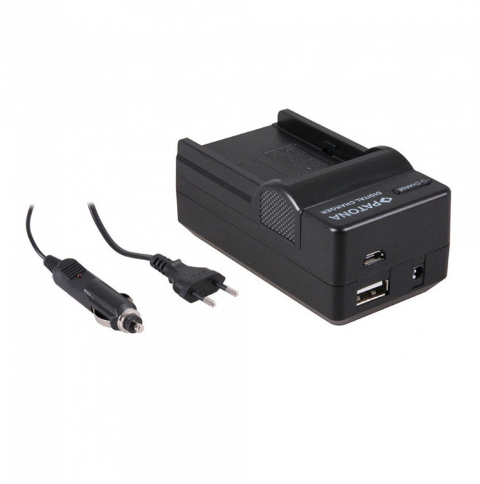 Incarcator 4in1 Patona NP-FM50/55 NP-QM51 QM71 NP-QM91 F550 replace Sony-5525