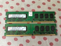 Memorie Ram Hynix 4 GB (2x2 GB) 800 Mhz DDR2 Desktop. foto