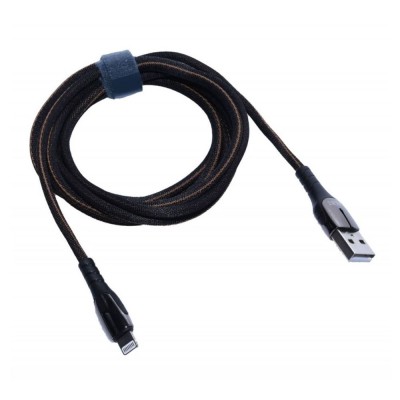 Cablu USB tata, la Lightning, 2m, cu iluminare, V30, 196856 foto