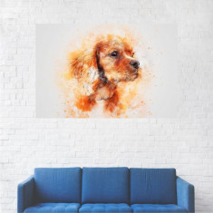 Tablou Canvas, Portret Golden Retriever - 80 x 120 cm foto