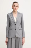 Marella sacou Emme by Marella culoarea gri, un singur rand de nasturi, uni, 2515041211200