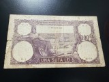 Bancnota Romania 100 lei 1917 filigran fagure, emisiune de tip Moscova, Petrograd - RARITATE - tiraj 917.739 exemplare