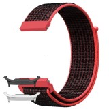Curea material textil, compatibila cu Samsung Galaxy Watch8 40mm, Barn Red