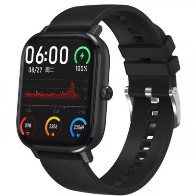 Ceas smartwatch Lokmat P8, android, iOS, bluetooth, notificari foto