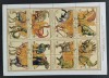 INS.COMORE-DINOZAURI-16 V.IN COALA MICA.-Obliterate-CTO.-ICO 161, Africa, Fauna