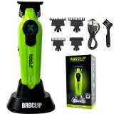 Trimmer Profesional BIRAI BRDPRO 2, Rezistenta La Apa IPX7, Motor Puternic 7700 RPM, Autonomie Lunga, Incarcare Rapida USB, Lame Din Otel Inoxidabil,