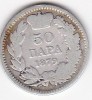 Serbia 50 Para 1879, Europa, Argint