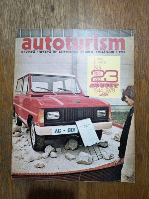 Revista Autoturism nr. 8 / 1979, coperta Aro 10 / CSP foto