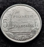 5 francs 1977 Polinezia Franceza AU