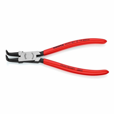 Cleste profesional de inchidere cu varfuri indoite pentru inele de siguranta Knipex 44 21 J21, 170 mm foto