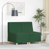 Cumpara ieftin Fotoliu 2 pcs Verde junglă 55 x 74 x 82 cm Țesătură de catifea
