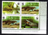 CUBA 2003, Fauna, WWF, serie neuzata, MNH, Nestampilat