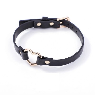 Choker Golden Heart, Negru, Mokko Toys foto