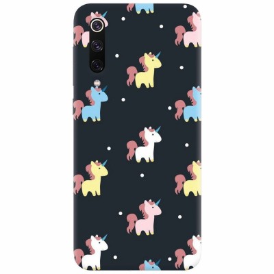 Husa silicon pentru Xiaomi Mi 9, Unicorns foto