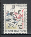 Cehoslovacia.1990 C.M. de handbal masculin XC.600, Nestampilat