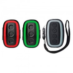 Set avertizori electronici cu montare pe lanseta Madcat Topcat, 2+1, rosu + verde