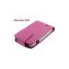 Husa Flip Piele Eco Forcell Samsung I8150 Roz